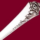Vintage Oneida Heirloom Sterling Silver 'Damask Rose' Infant Feeding Spoon!