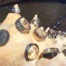 Vintage Sterling Silver Jewelry Lot - 8 RINGS & 2 PINS! Vintage Sterling Silver Jewelry Lot - 8 RINGS & 2 PINS!