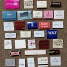 Lot of 31 Vintage Match Books including GUCCI, THE FOUR SEASONS, HALEKULANI & More!
