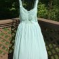 Vintage Gotham Ruffle Trimmed Mint Green Negligee - Size 42 - so soft and pretty!