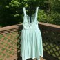 Vintage Gotham Ruffle Trimmed Mint Green Negligee - Size 42 - so soft and pretty!