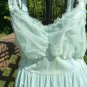 Vintage Gotham Ruffle Trimmed Mint Green Negligee - Size 42 - so soft and pretty!