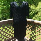 Vintage Nightworks Black Fringe 'Shimmy' Dress - Size Large - Great Gatsby/Flapper Style!