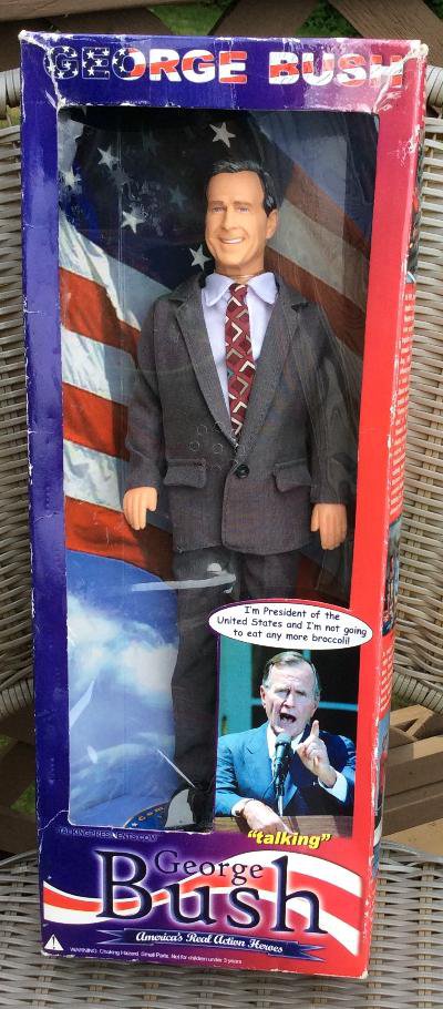 talking presidents action figures