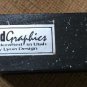 Vintage Lyon Design Sand Graphics Fantasy Space Scene Glow in the Dark Sandpicture - Leonard Parkin!