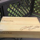1990 OPUS ONE Robert Mondavi Baron Philippe Wooden 6 Bottle Wine Crate Box!