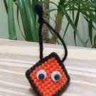 Vintage Halloween 'Googly Eye' Hershey's Kiss Candy Holder/Ornament - Handmade!