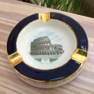 Vintage Souvenir Il Colosseo (The Colosseum) Roma Italy Ashtray with Gold Gilt! Vintage Souvenir Il Colosseo (The Colosseum) Roma Italy Ashtray with Gold Gilt!