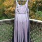 Papell Boutique Dusty Rose Sequin Beaded Rosette Embellished Formal Sleeveless Gown - Size 20W!