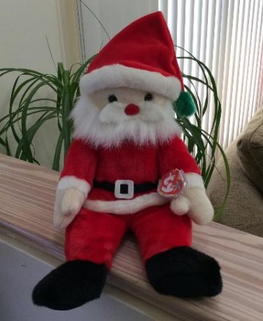 TY Beanie Buddy - SANTA the Santa Claus #9385 from 2000!