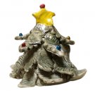Elementary Handmade Hobbyist Ceramic Christmas Tree - One of a Kind!