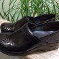Dansko Professional Tooled Chocolate Brown/Swirled design Nursing Clog - Size 41!