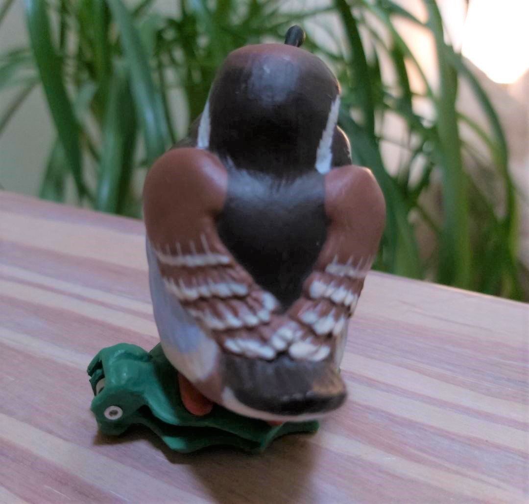 1989 Hallmark Clip On Christmas Ornament Baby Partridge Bird Adorable!