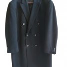 Chaps Ralph Lauren Men's Notch Lapel Double Breasted Italian Cashmere Blend Overcoat 48R!