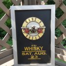 GUNS N’ ROSES at the WHISKY SAT. AUG.23 - 3-D Logo by BRAVDO Framed Wood Wall Art - 2005!