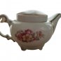 Gerold Porzellan Wild Roses #5836 Individual Teapot & Lid - Made in West Germany!