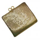 Vintage Gold Metal Mesh Bi-fold Wallet - Whiting & Davis?