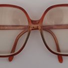 Vintage Jet Set 'Riviera' Over-Size Rx Eyeglasses with Rhinestone Initials 1970's - Made in Italy!