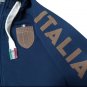 PUMA FIGC Italia T7 Zip Through Hoodie Sweatshirt - Navy - Size L - EXCELLENT!