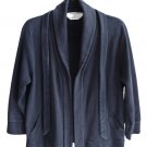 Vintage J Crew Antique Fleece Open Belted Jacket - Size XL - Style 92110!