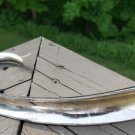 Vintage Silver Plate Burnished Pigtail Art Deco Era Shoe Horn - Large!