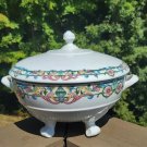 Pfaltzgraff Love Birds Round Pedastal Covered Vegetable Dish - RARE!