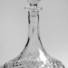 ROGASKA GALLIA CRYSTAL SHIPS DECANTER & STOPPER Hand-Blown, Hand-Etched,Hand-Cut!