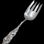 Antique Whiting Gladstone Sterling Silver Serving Fork - Swirls and scalloped handle!