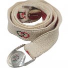 GUCCI Vintage 80s GG Monogram Elastic Tennis Line Stretchy Belt - AUTHENTIC!