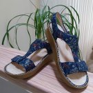 Alegria Kendra Birdland Mosaic Hummingbird Platform Sandals (KEN-158) Women's Size 39 EU!