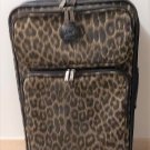 RICARDO Beverly Hills Safari Rover Leopard Tapestry 2 COMPARTMENT SUITER WHEELABOARD Suitcase #3822!