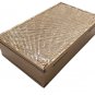 VTG Whiting & Davis Gold Mesh Jewelry Box, Eyeglass Case & Credit Card Case - AS IS - Made in US