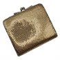 VTG Whiting & Davis? Gold Mesh Bi-Fold Wallet - Multiple Sections & Coin Section - from 1990s!