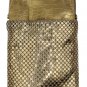 VTG Whiting & Davis Gold Mesh 2 Section Cigarette Case with Lighter Pocket - from the 1990s!