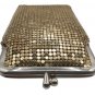 Whiting & Davis Gold Mesh Cigarette Case - from the 1980s!