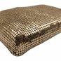 VTG Whiting & Davis Gold Mesh Clutch Cosmetic Makeup Pouch Bag - from 1990s!