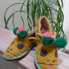 TIGERBEAR REPUBLIK Beastie Bestie EcoPure Biodegradable Giraffe Lounge Shoes Slippers - Size 8!