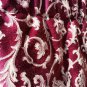 CUSTOM MADE JACQUARD VALANCES for 3 SLIDERS-COLONIAL WILLIAMSBURG FABRIC-LINED-BEAUTIFUL CONDITION