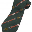Vintage GUCCI 100% Raw Silk Necktie with Interlocking GG Logo - Made in Italy!