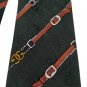 Vintage GUCCI 100% Raw Silk Necktie with Interlocking GG Logo - Made in Italy!