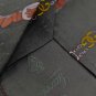 Vintage GUCCI 100% Raw Silk Necktie with Interlocking GG Logo - Made in Italy!