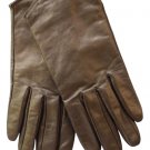 Willi Smith Bronze Leather Gloves with Cashmere Lining Women's - Size Medium! Willi Smith Bronze Leather Gloves with Cashmere Lining Women's - Size Medium!
