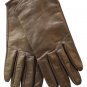 Willi Smith Bronze Leather Gloves with Cashmere Lining Women's - Size Medium!