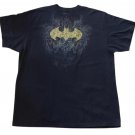 Vintage DC Comics Batman Bat Spark Gold Foil Symbol Gray Skull T-Shirt - Size 3XLT - 100% Cotton! Vintage DC Comics Batman Bat Spark Gold Foil Symbol Gray Skull T-Shirt - Size 3XLT - 100% Cotton!