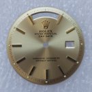 ROLEX 18k Champagne Index dial w/ lume plots, 36mm!