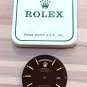 ROLEX Brown Confetti Index dial with gold markers and lume plots, 36mm - RARE!