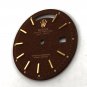 ROLEX Brown Confetti Index dial with gold markers and lume plots, 36mm - RARE!