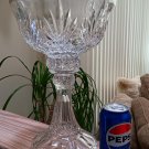 Vintage Magnificent 14 inch Tall Cut Crystal Pedastal Centerpiece Compote, Fruit Bowl, Candy! Vintage Magnificent 14 inch Tall Cut Crystal Pedastal Centerpiece Compote, Fruit Bowl, Candy!
