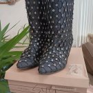 MADONNA Desperately Seeking Susan Black Boots 1985 Town & Country Promo Rare Official - Sz 8.5! MADONNA Desperately Seeking Susan Black Boots 1985 Town & Country Promo Rare Official - Sz 8.5!