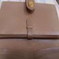 Vintage Gucci Sherry Line Folding Leather Wallet w Coin Section & Enameled GG Closure!